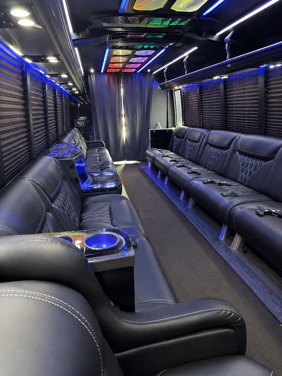 comfortable bus rentals for miramar airport transfers before and after the celebration