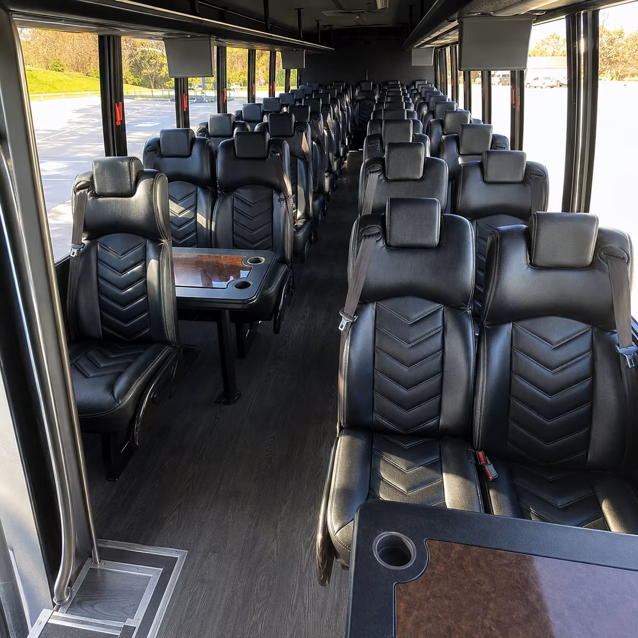 miramar 30 passenger minibus inside