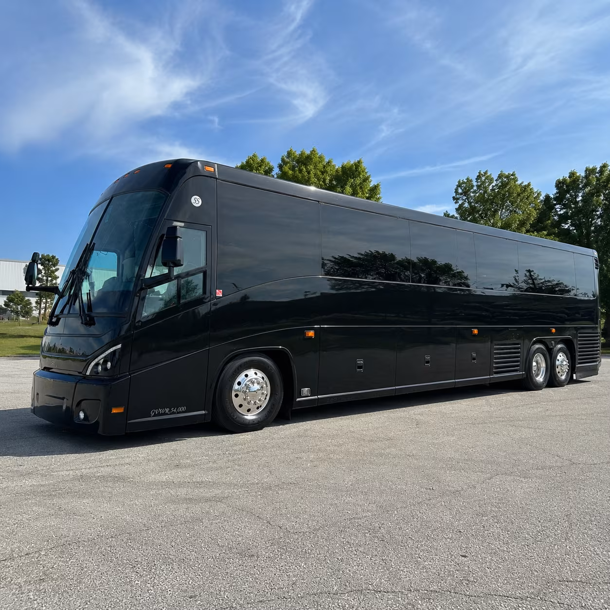 miramar 47 passenger charter bus