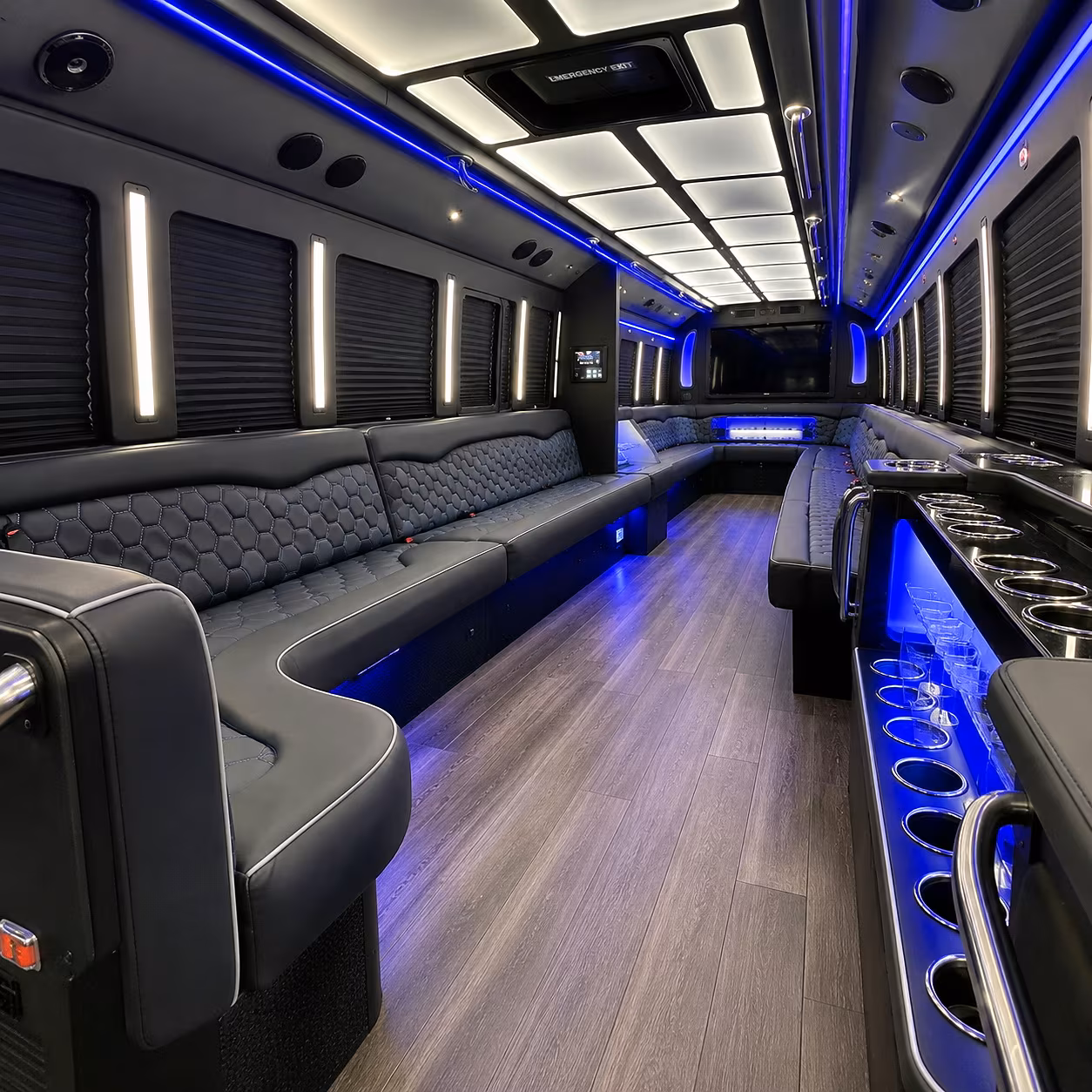 miramar sporting event party bus rental